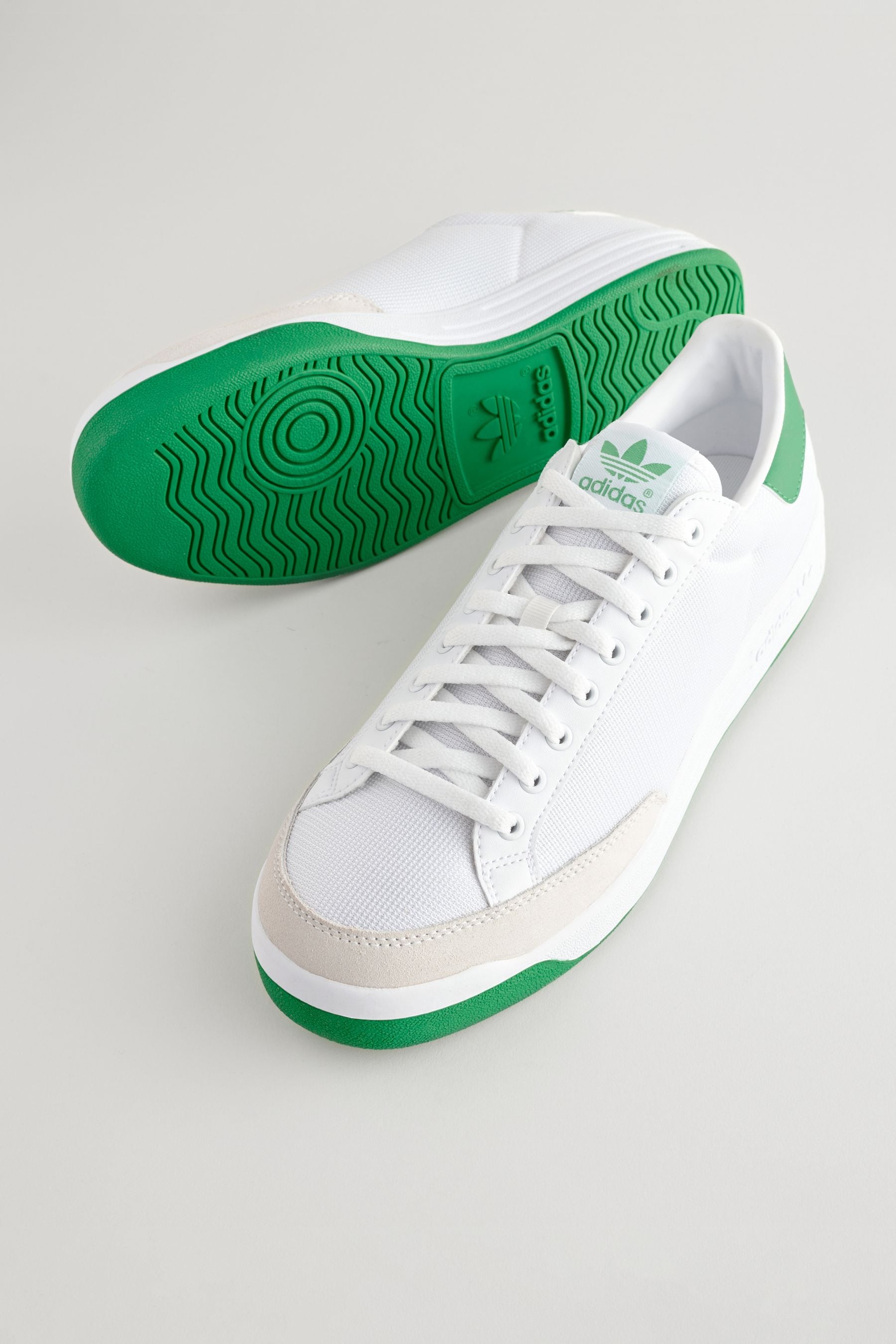 Buy adidas Originals White Rod Laver Trainers from Next USA