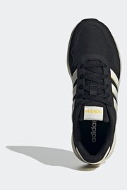 adidas Black Run 60s Trainers - Image 5 of 8