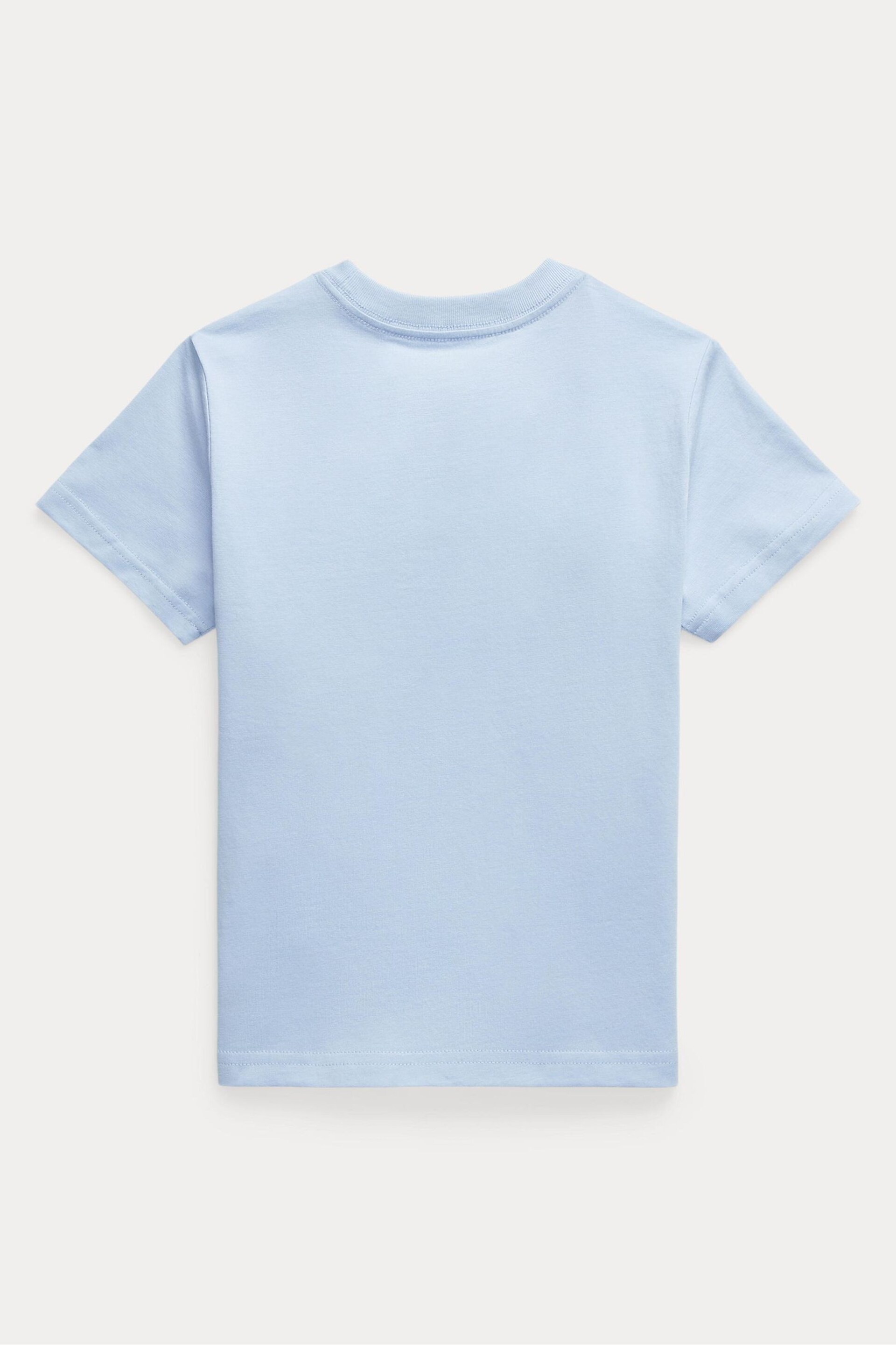 Polo Ralph Lauren Boys Cotton Jersey Crew Neck T-Shirt - Image 2 of 4