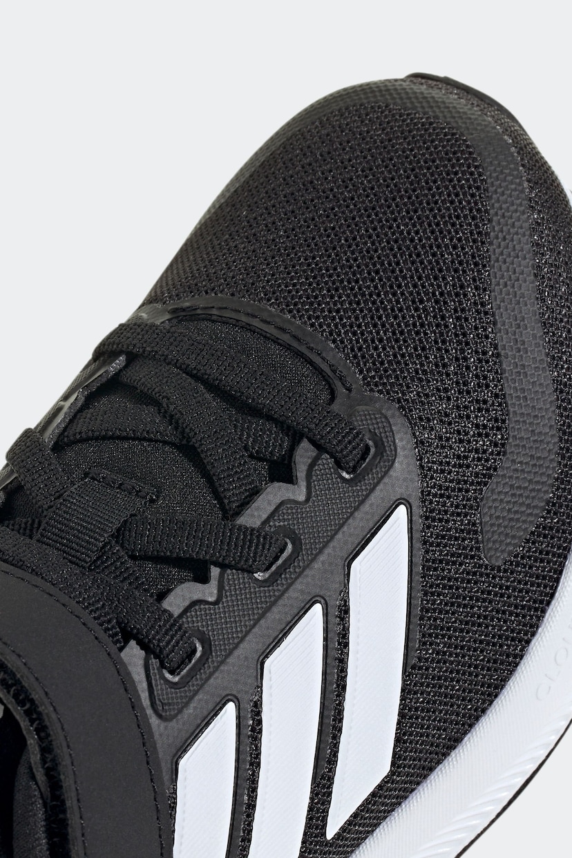 adidas Black Kids Runfalcon 5 Shoes - Image 10 of 13