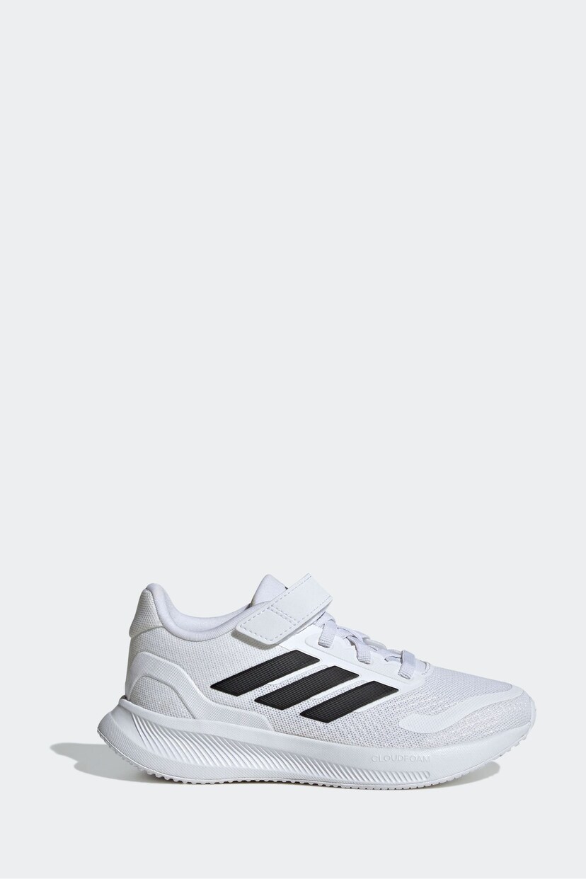 adidas White Kids Runfalcon 5 Shoes - Image 1 of 9