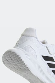 adidas White Kids Runfalcon 5 Shoes - Image 8 of 9
