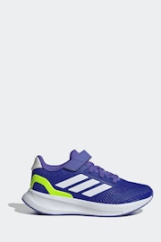 adidas Blue Kids Runfalcon 5 Shoes - Image 1 of 9