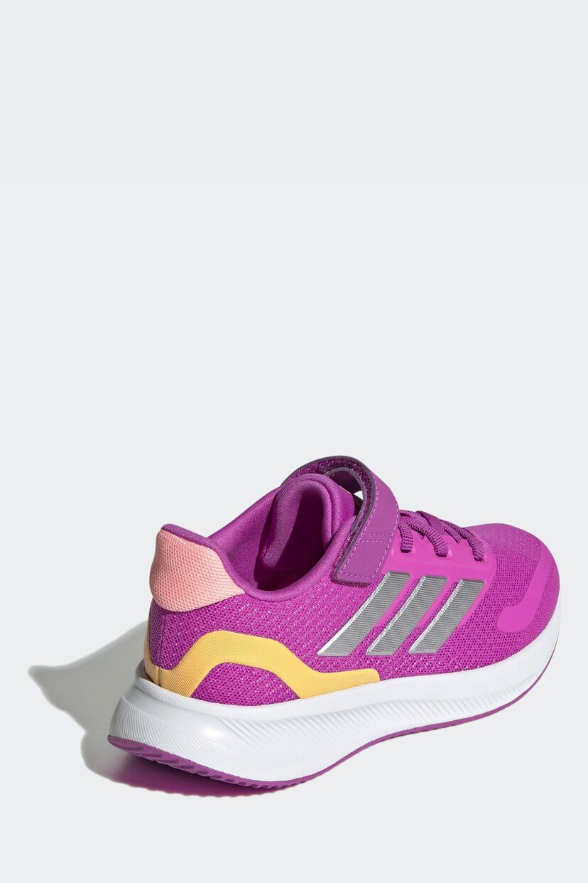 adidas Purple Kids Runfalcon 5 Shoes - Image 4 of 9