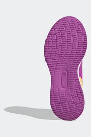 adidas Purple Kids Runfalcon 5 Trainers - Image 7 of 9