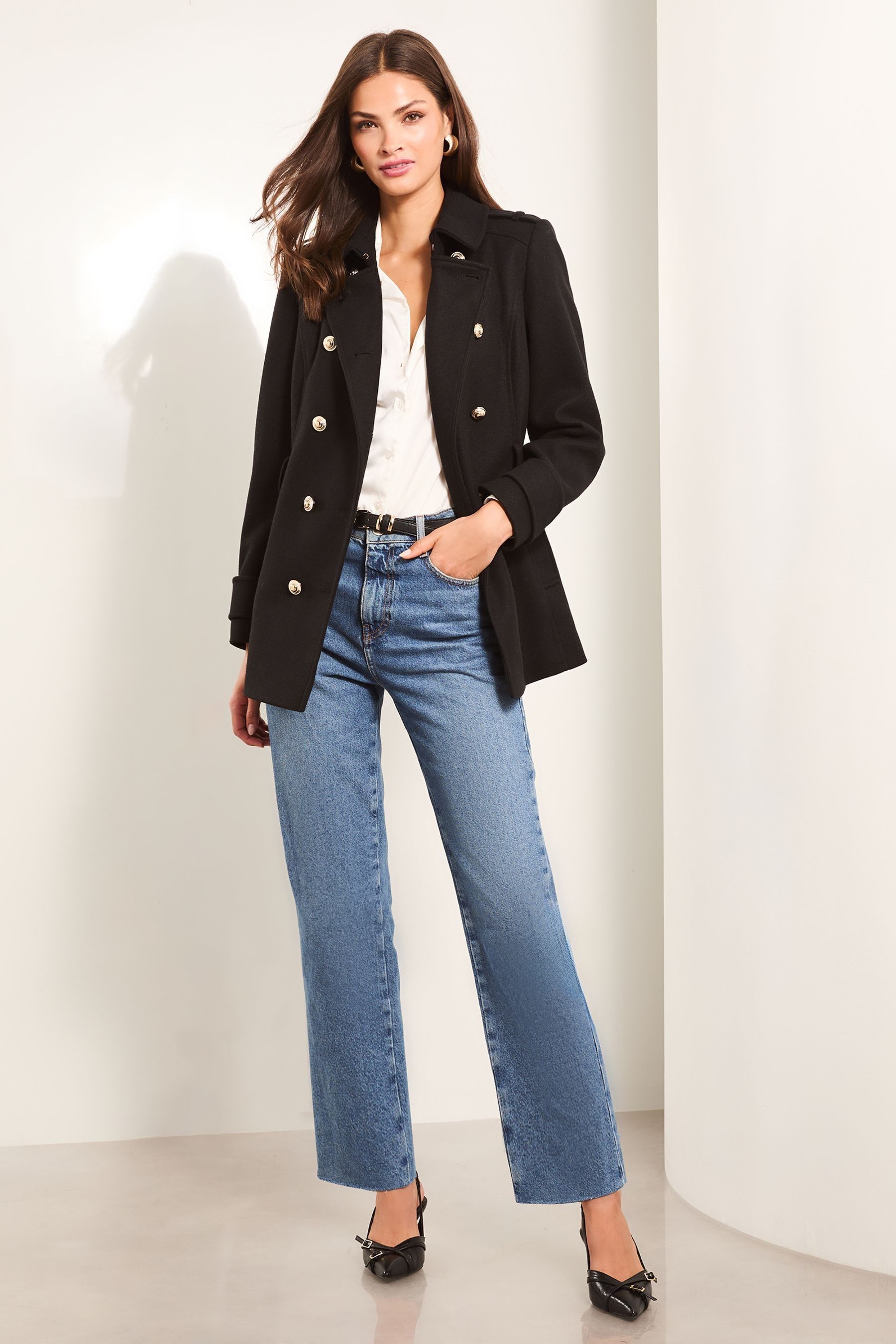 Lipsy military coat new arrivals