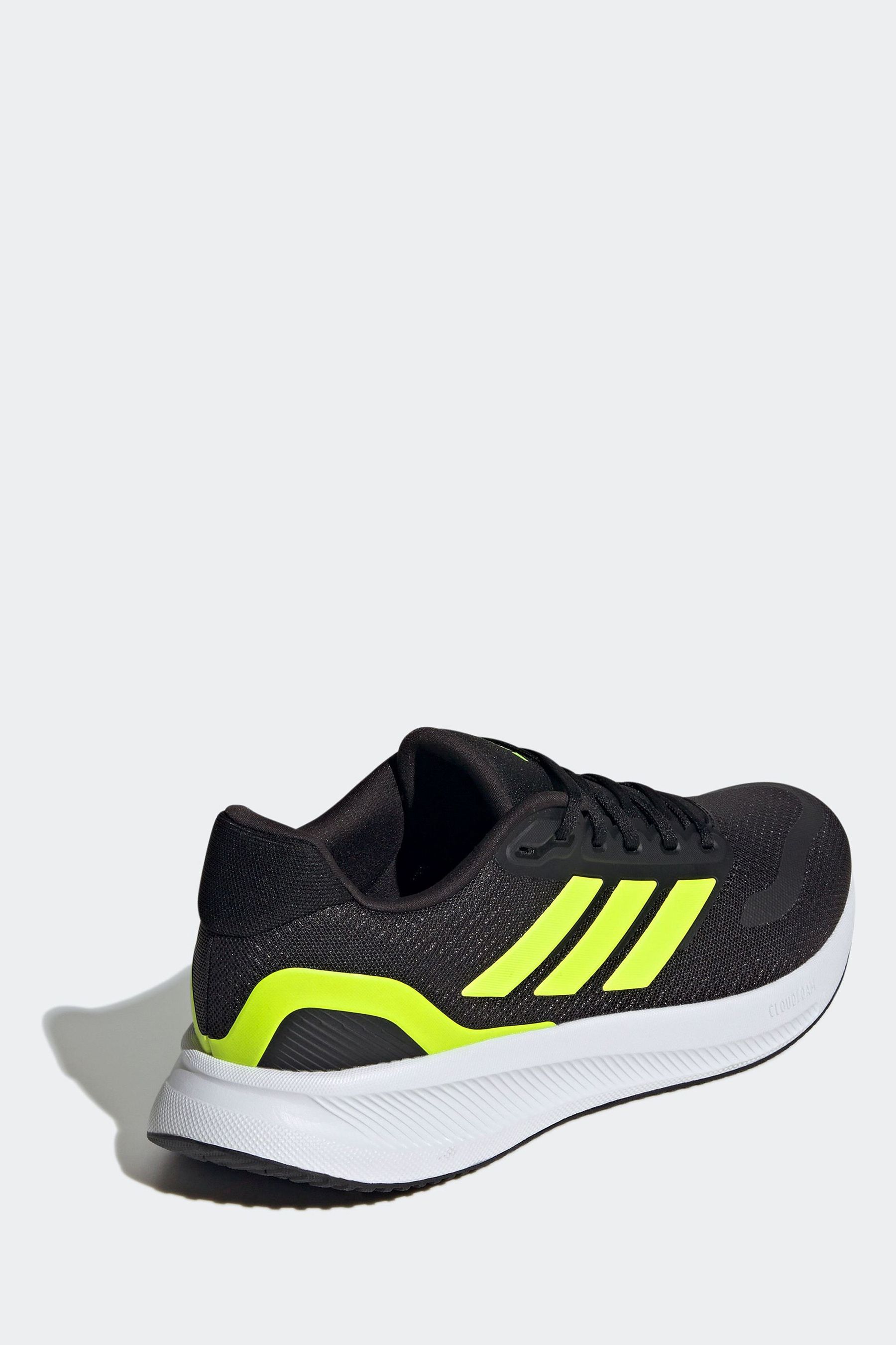 adidas Black Yellow Runfalcon 5 Running Trainers