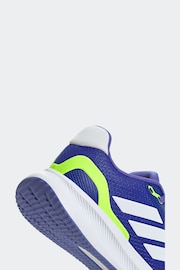 adidas Blue Runfalcon Trainers - Image 8 of 9