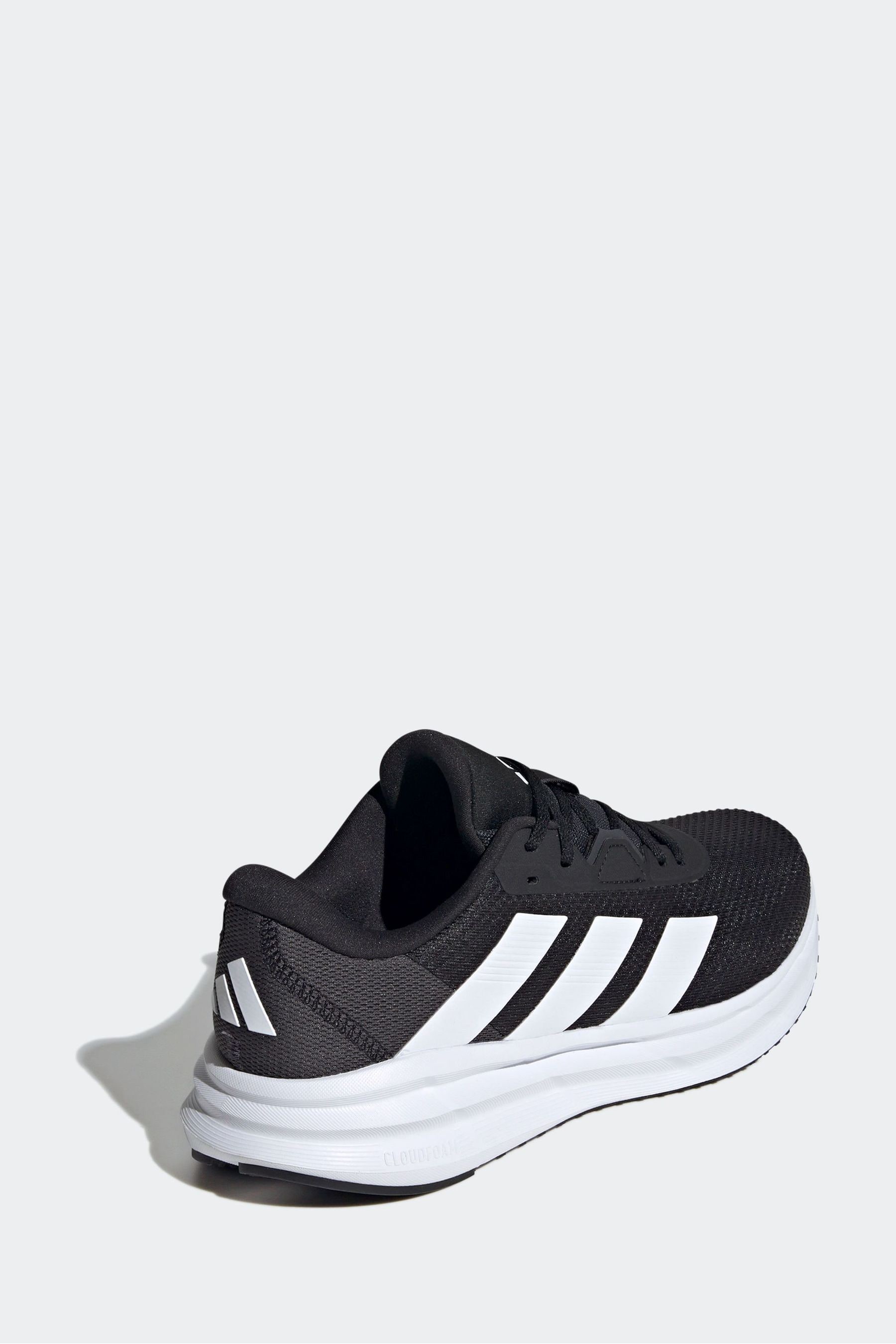 adidas Black white Galaxy 7 Running Trainers