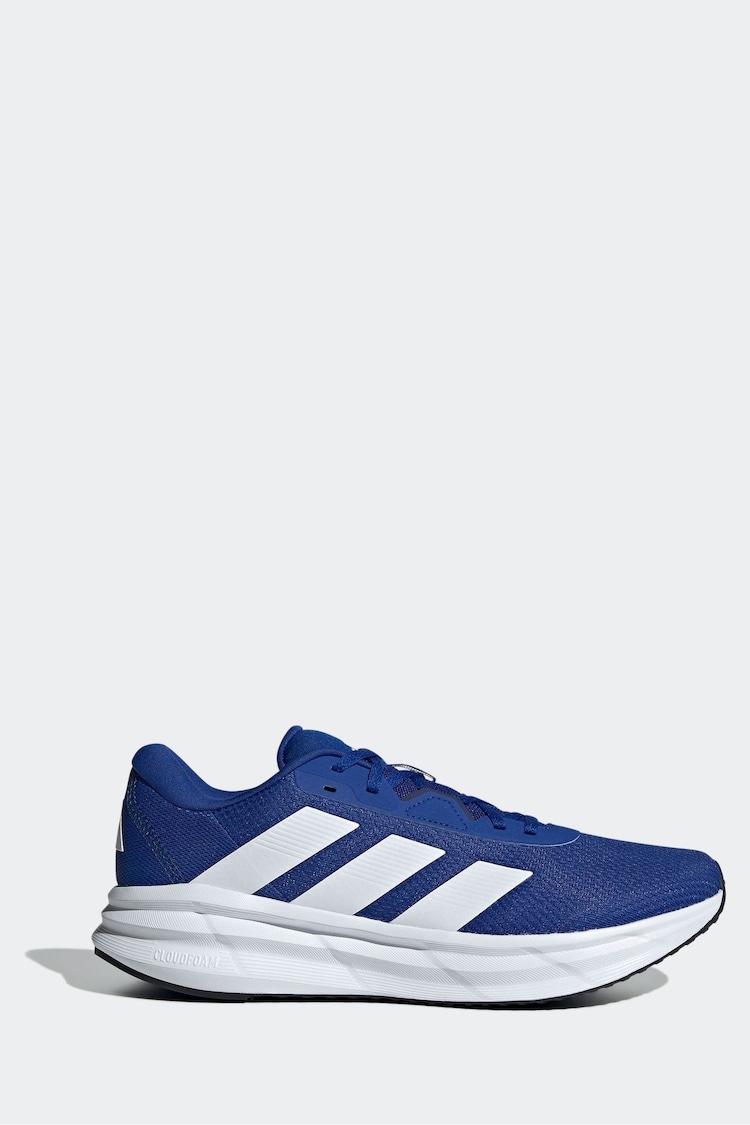 adidas Blue/white Galaxy 7 Running Trainers - Image 1 of 9