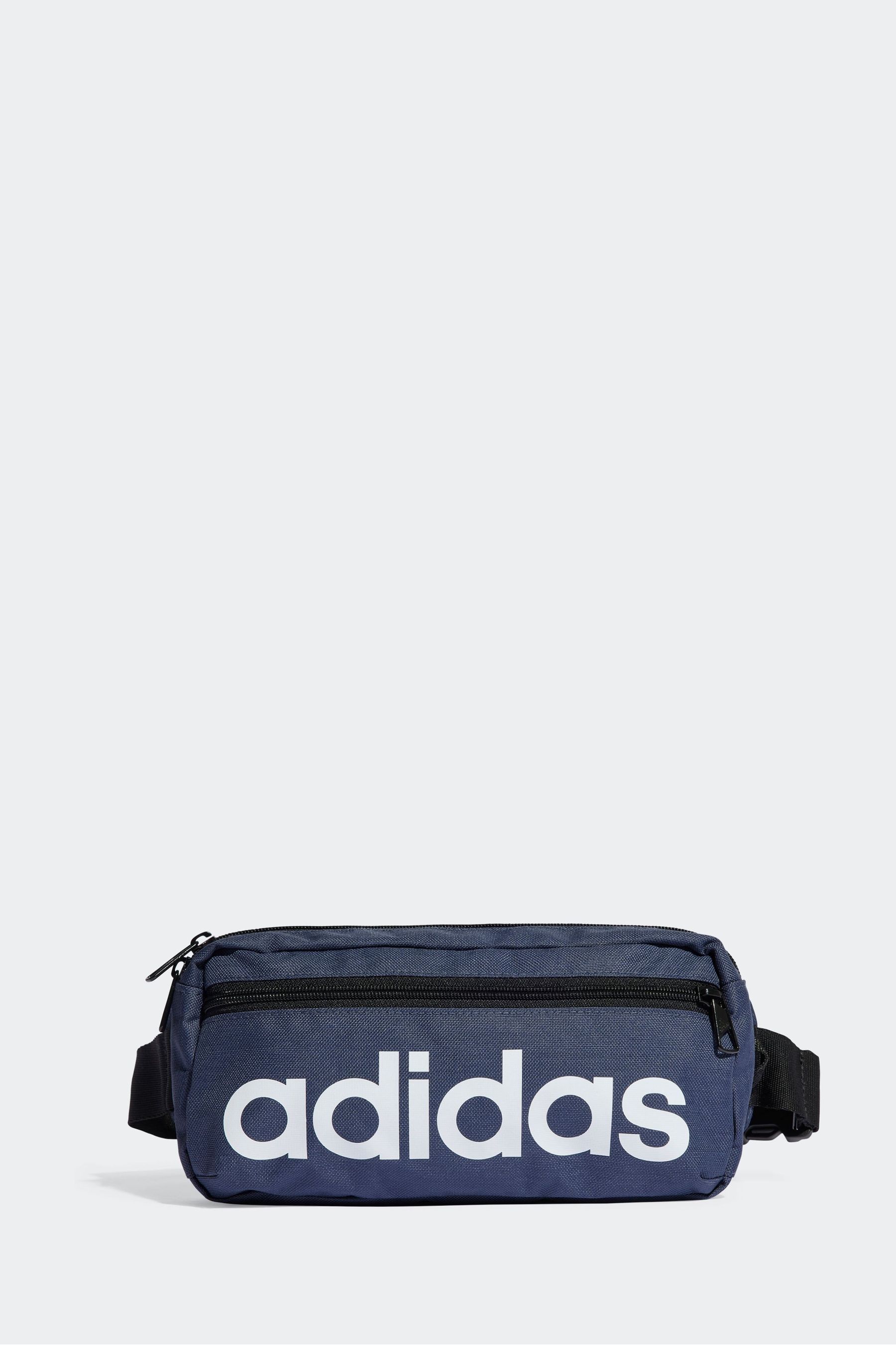 Buy adidas Blue Linear Bum Bag from Next Luxembourg