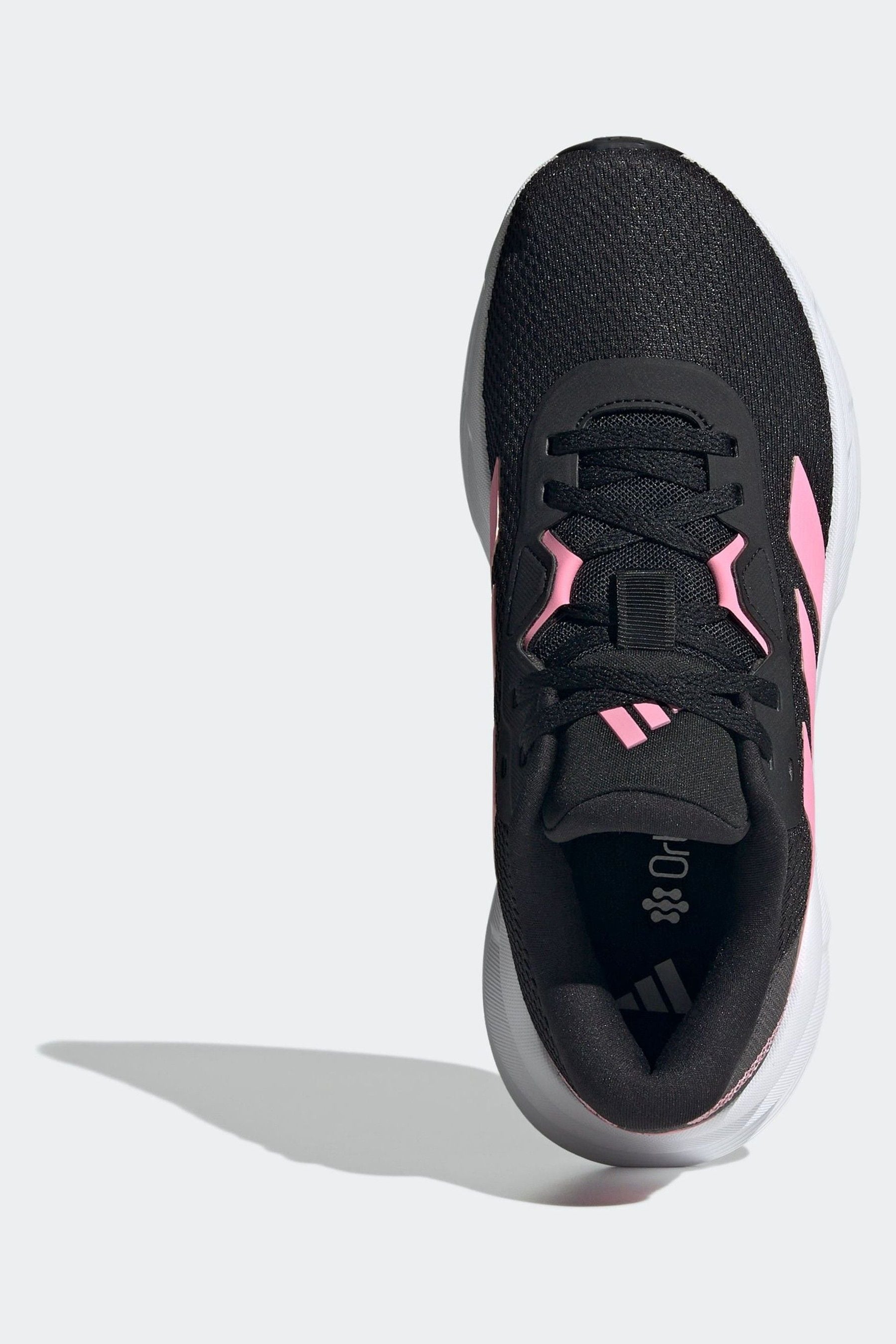 Adidas black with pink clearance
