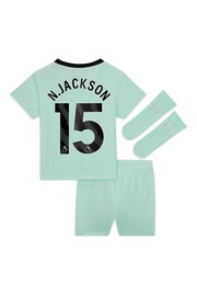 Nike Green Chelsea Third Stadium Kit T-Shirt 2023-24 Infants - Image 3 of 3