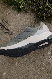 adidas Terrex Grey Tracefinder Trail Running Shoes - Image 6 of 14