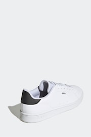 adidas White Urban Court Trainers - Image 2 of 8