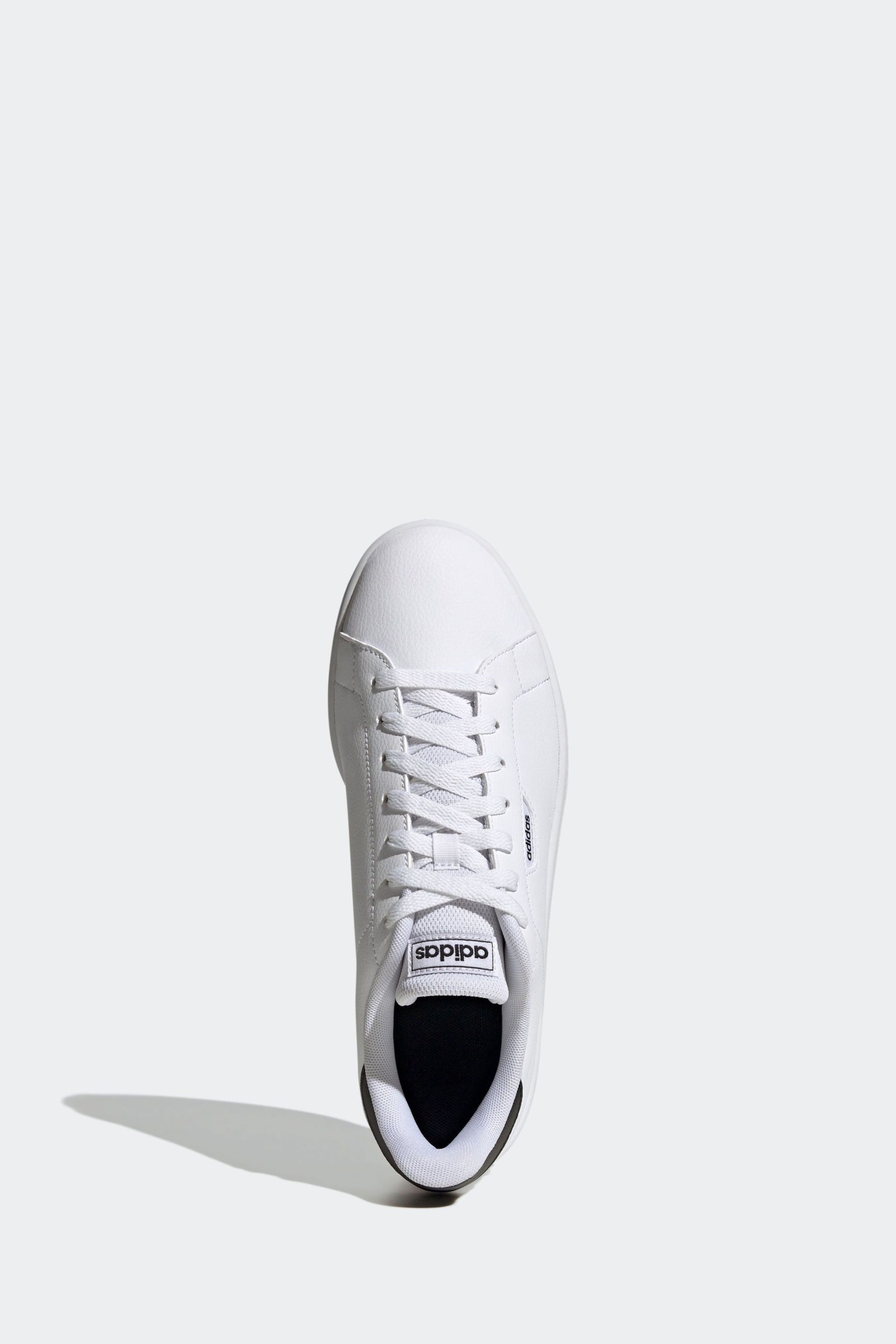 adidas White Urban Court Trainers - Image 5 of 8