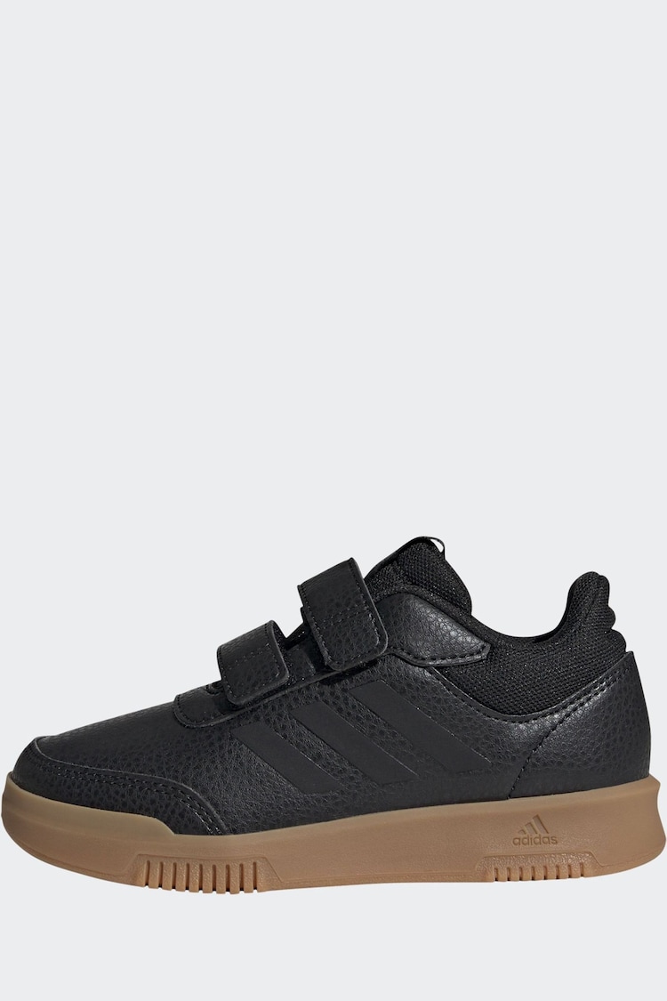 adidas Black/Tan Tensaur Hook and Loop Shoes - Image 9 of 9