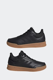 adidas Dark Black Tensaur Sport Training Lace Shoes - Image 5 of 9