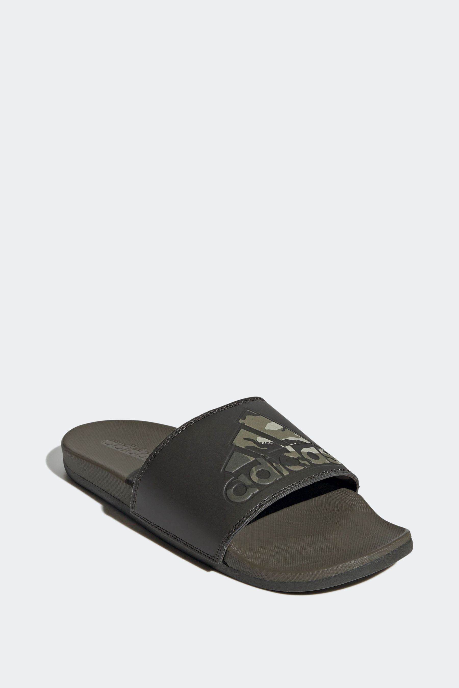 Adidas olive green sandals shop