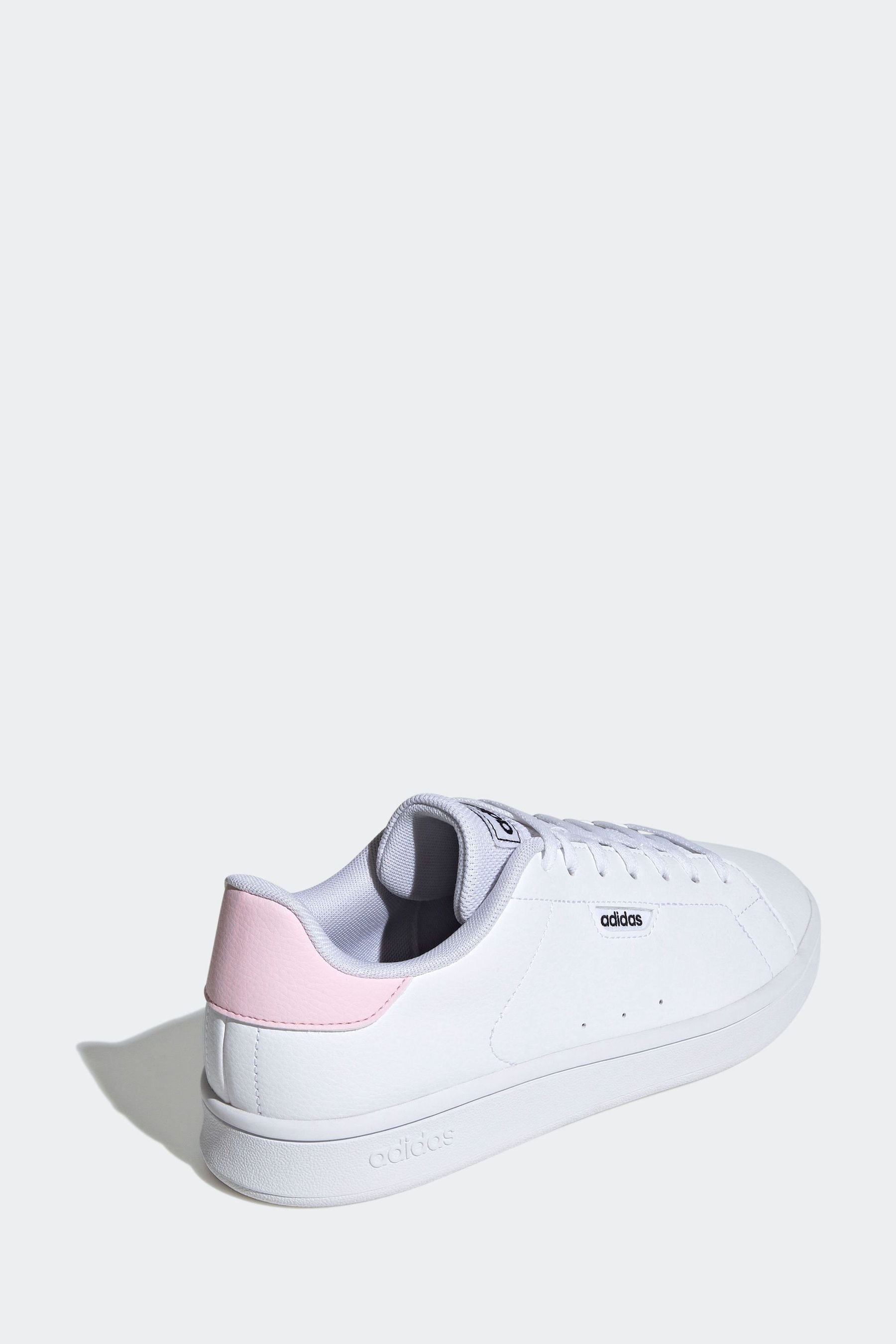 Womens white leather adidas on sale