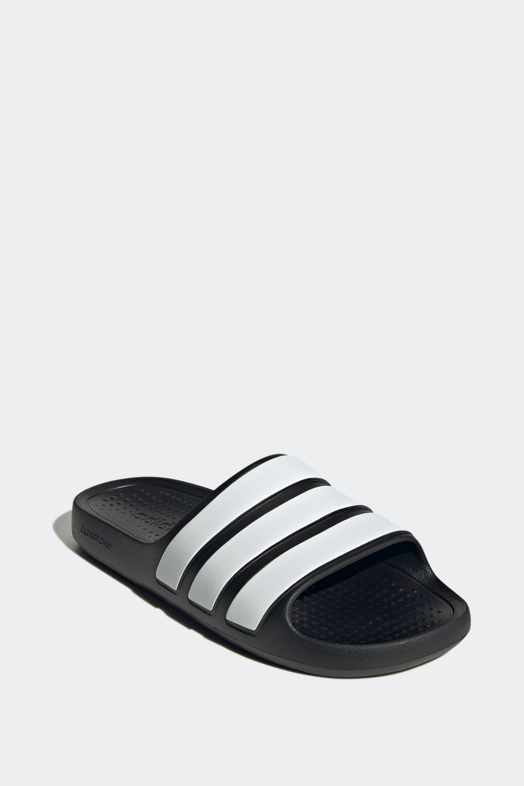 Adidas 3 stripe slides shop