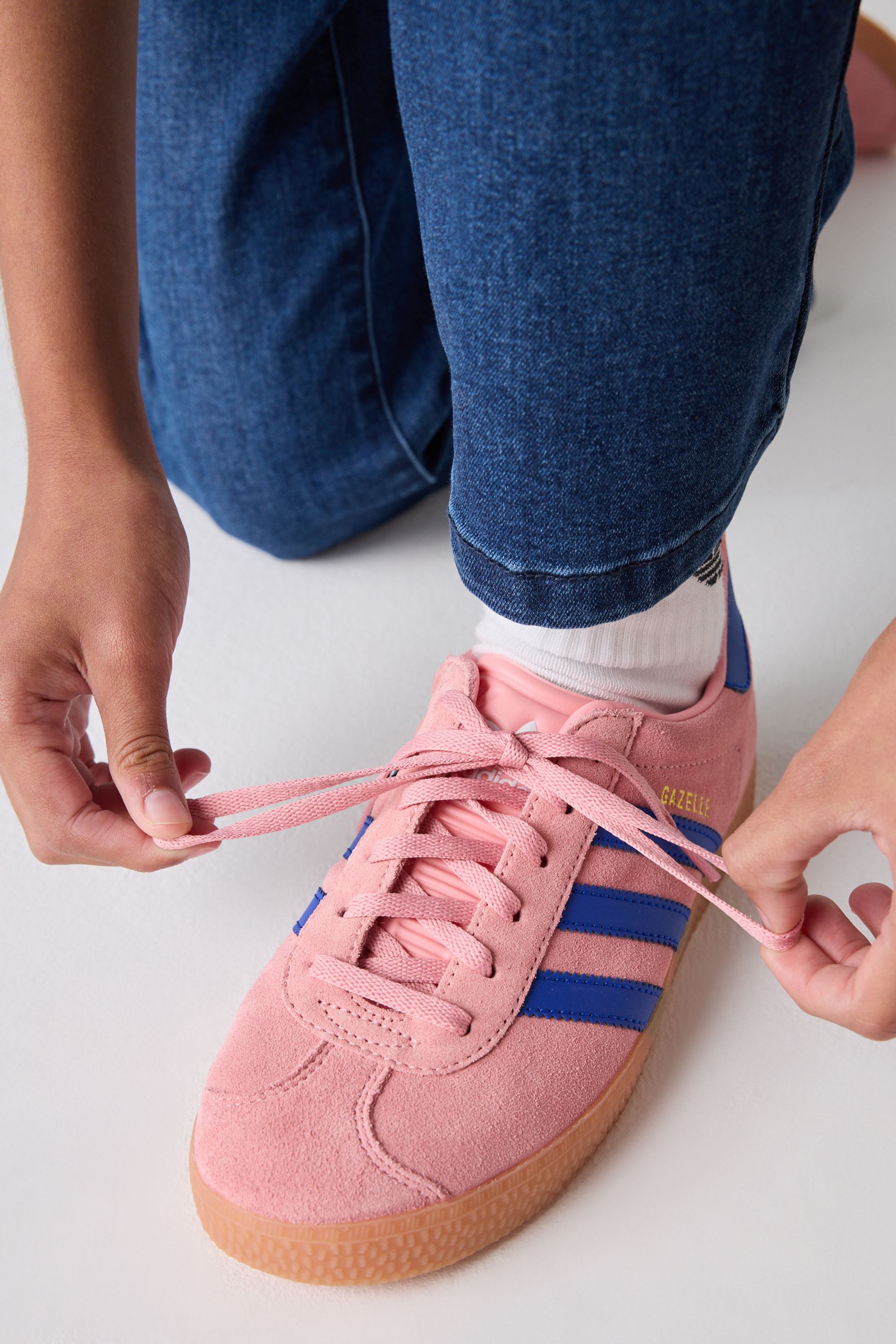 Buy adidas Originals Pink Gazelle Trainers from Next Lithuania