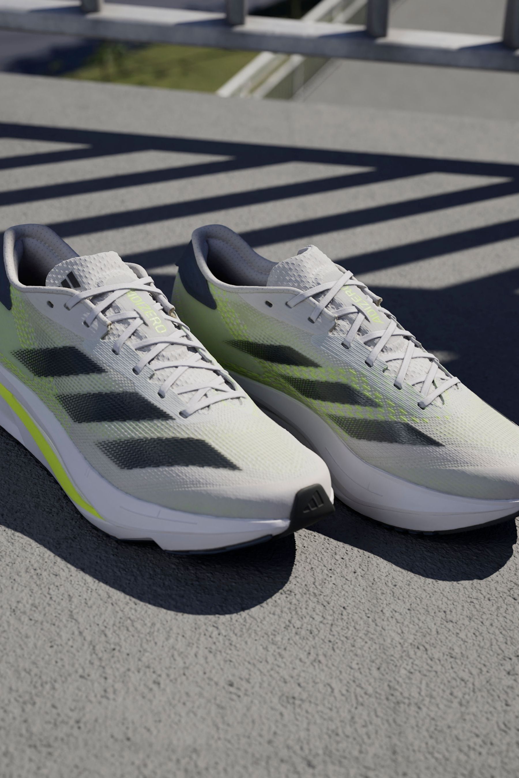 adidas Dark Grey Adizero Trainers