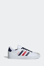 adidas Light White VL Court 3.0 Trainers - Image 1 of 8