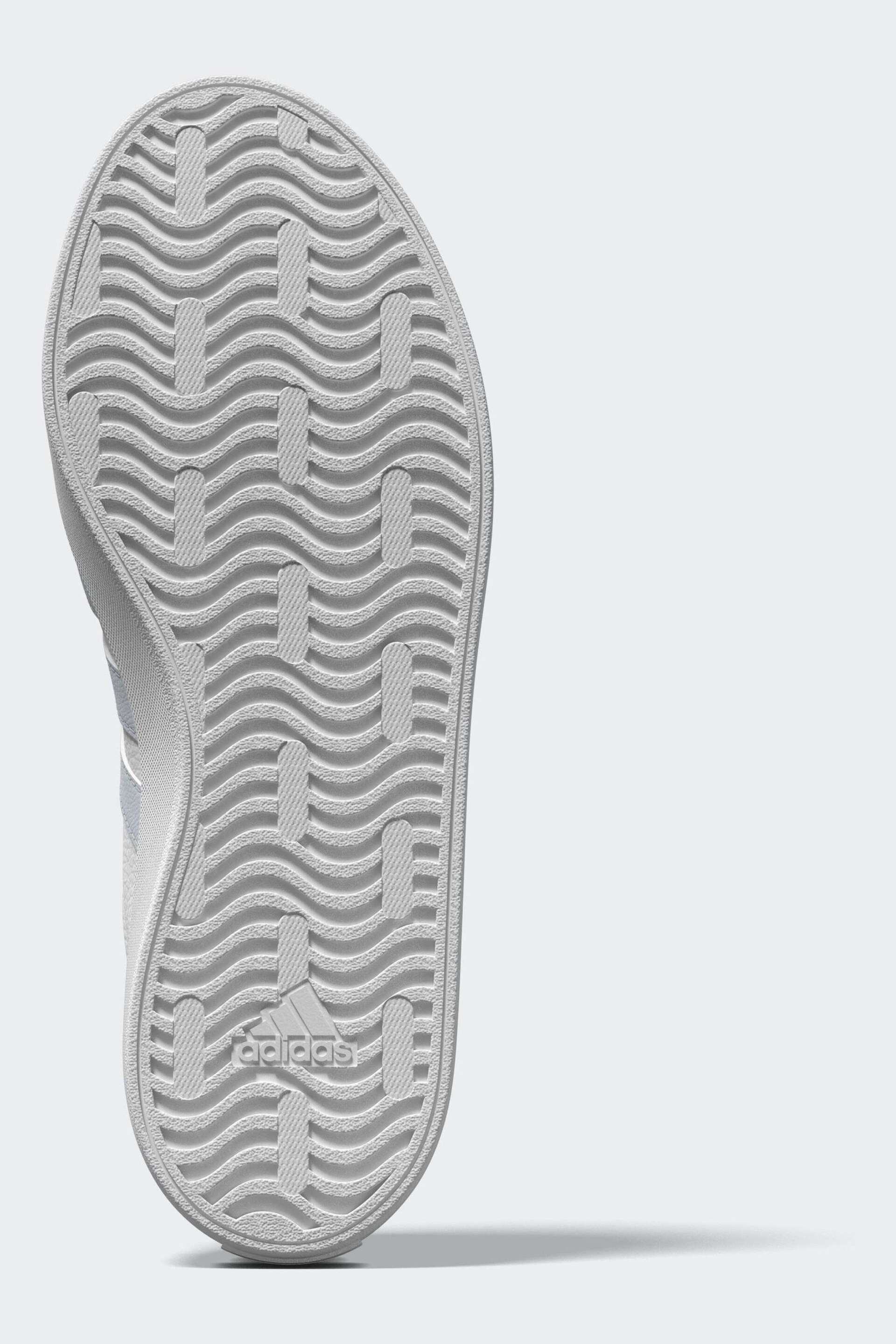 adidas White VL Court 3.0 Trainers - Image 6 of 12