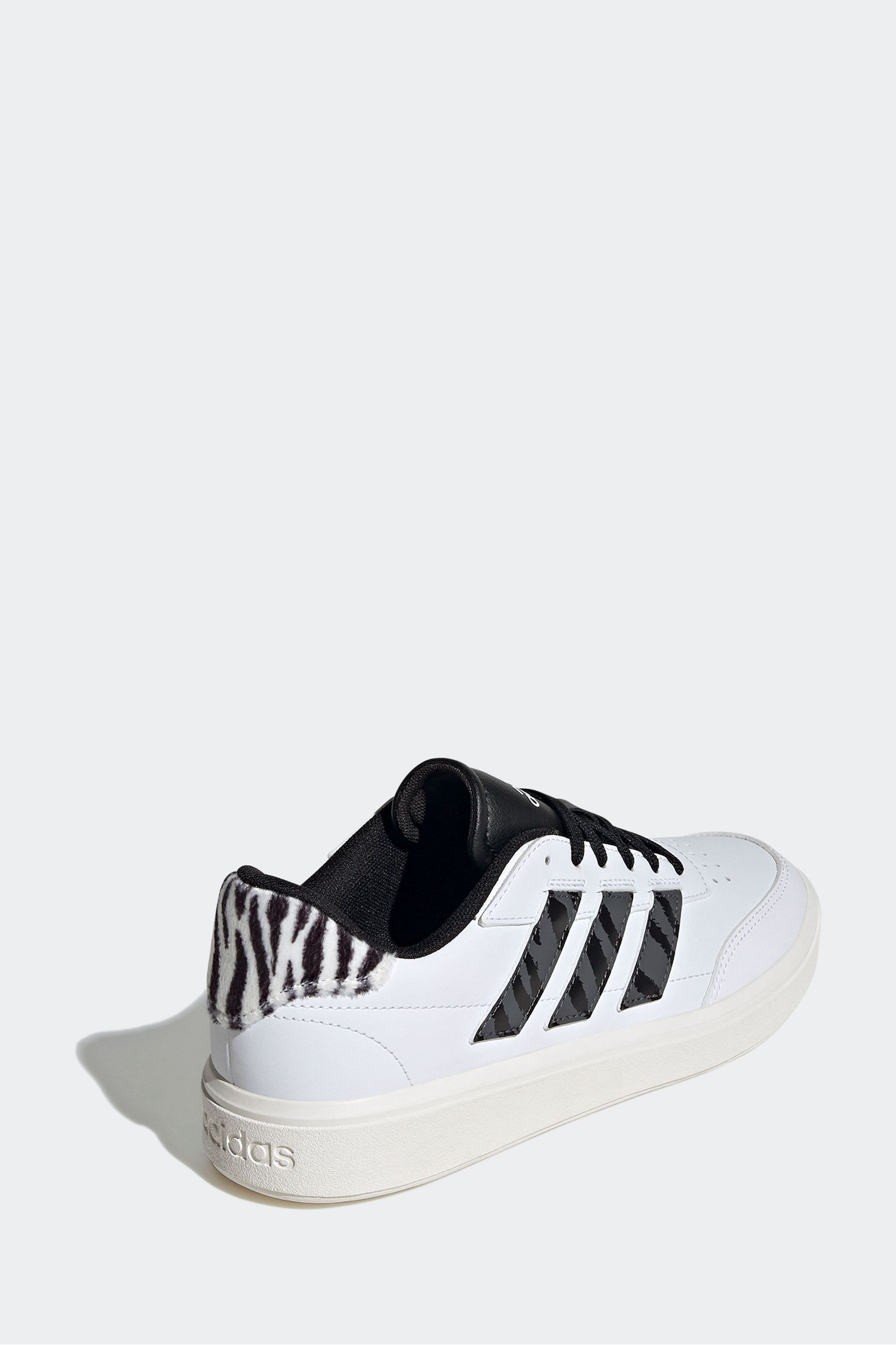 Buy adidas Black white Court Block Trainers from Next USA