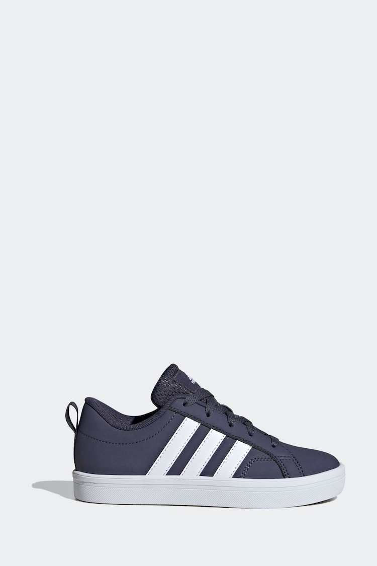 adidas Dark Blue Kids VS Pace 2.0 Trainers - Image 1 of 9