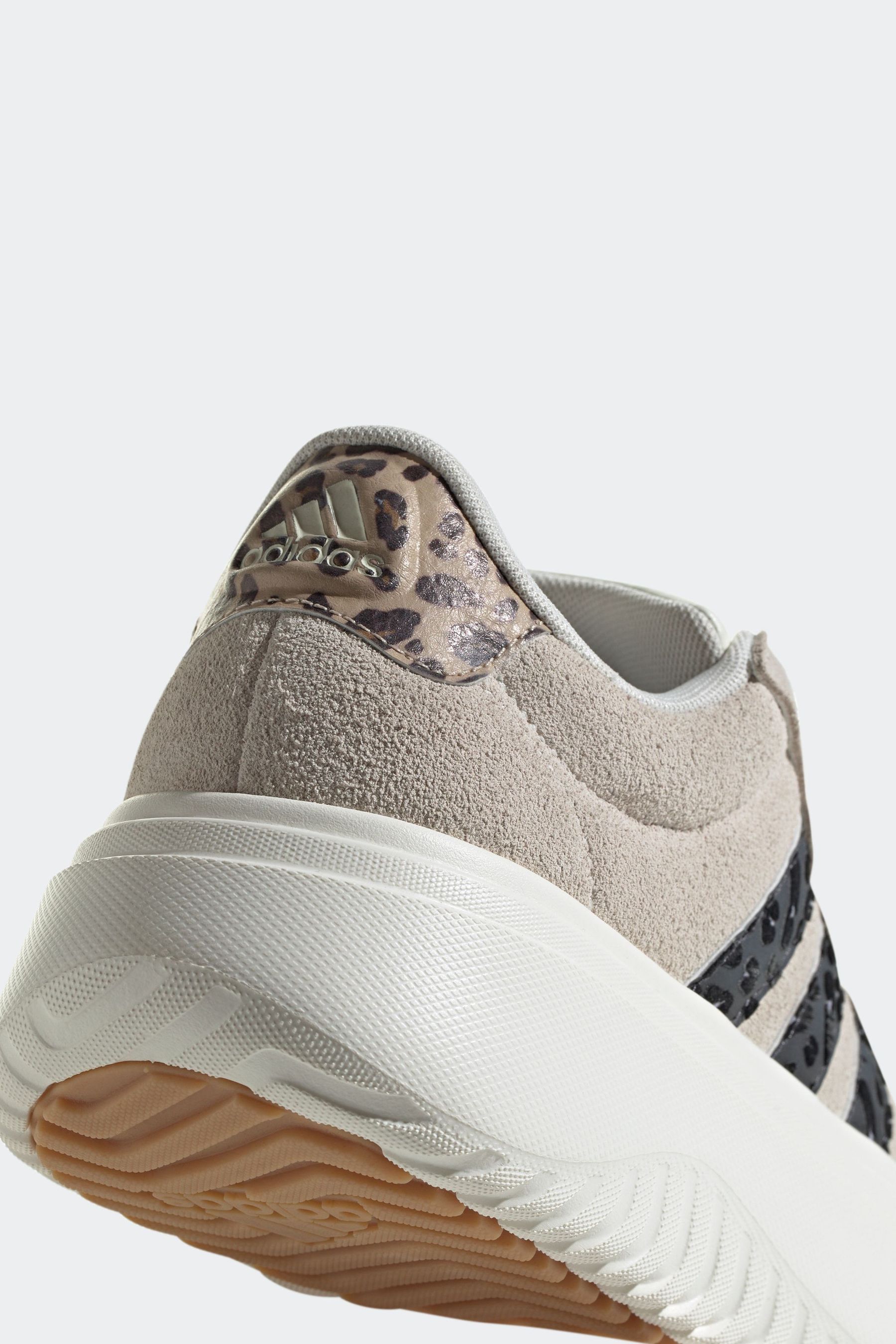 Buy adidas Grey white Sportswear Grand Court Platform Trainers from Next Luxembourg
