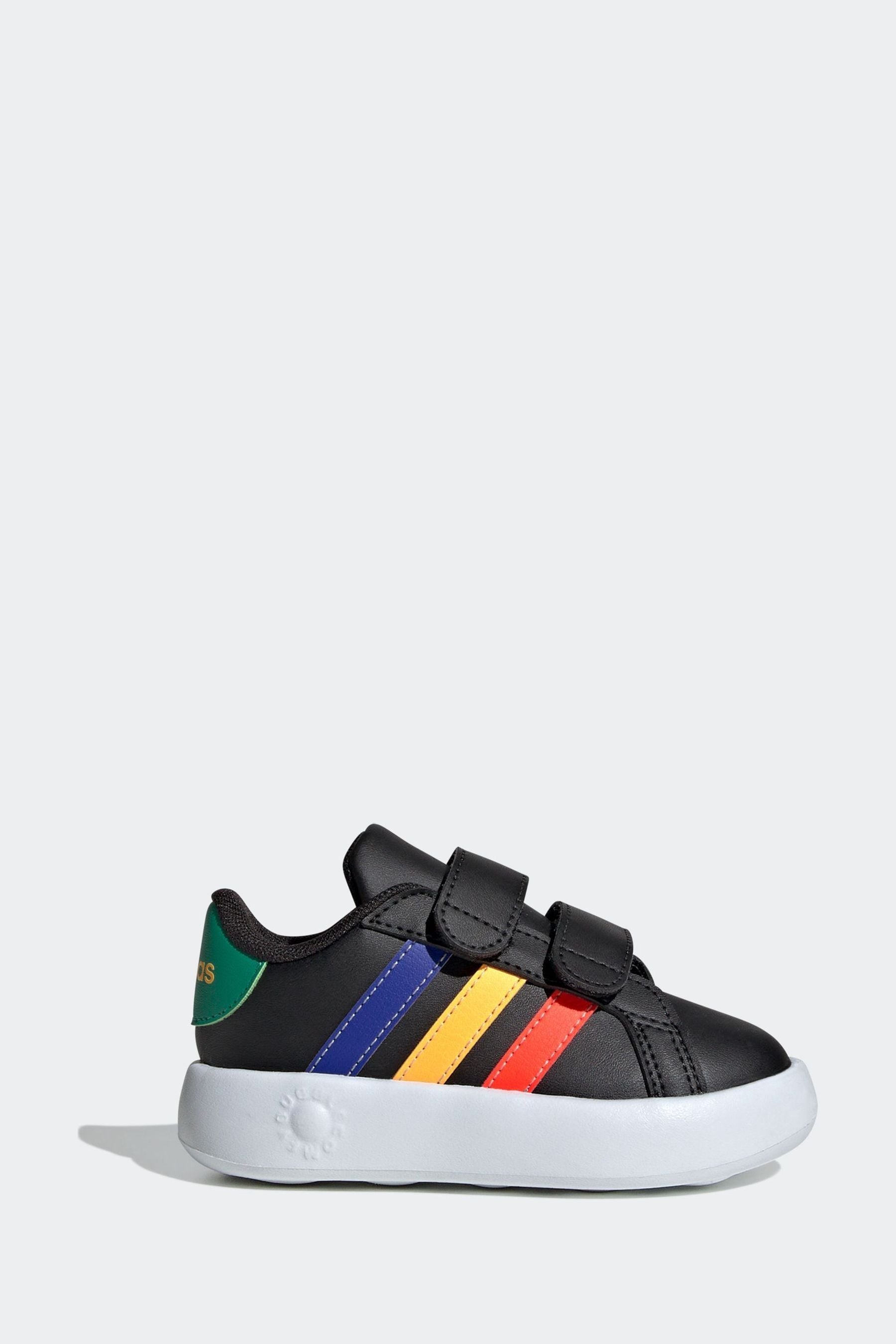 Buy adidas Black Multi Kids Grand Court 2.0 Shoes from Next Luxembourg