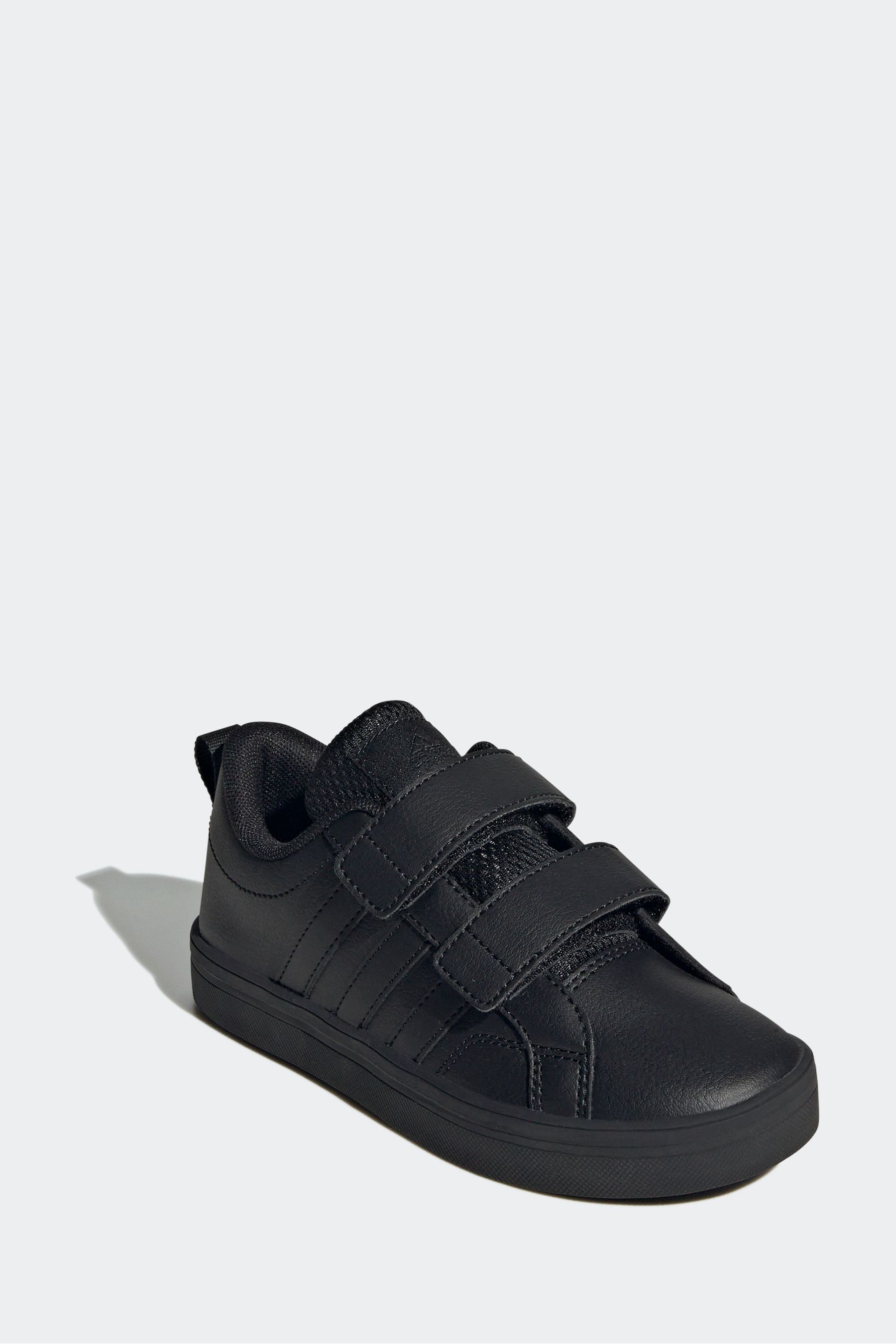 Black adidas velcro trainers best sale