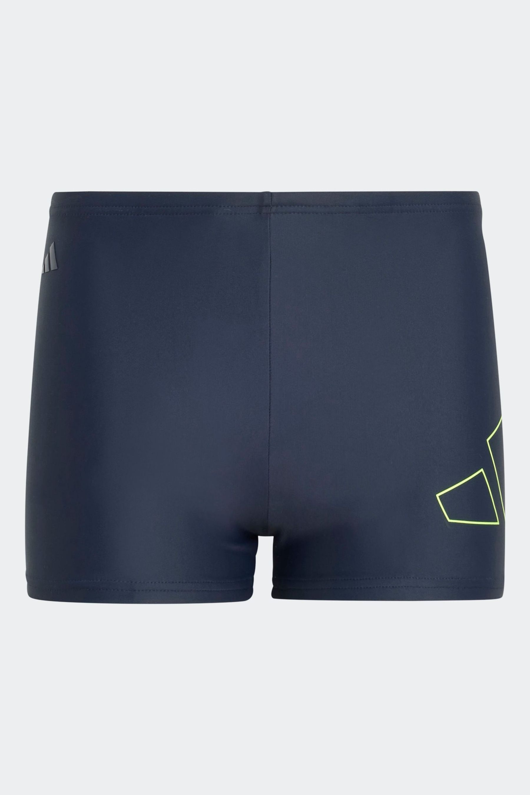 Buy adidas Blue Navy Performance Big Bars Swim Boxer Shorts from the Next UK online shop