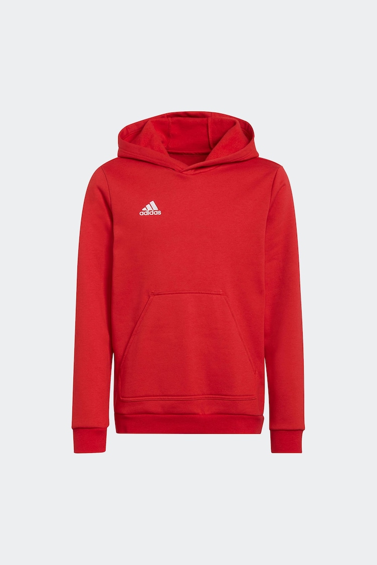 adidas Red Entrada 22 Hoodie - Image 1 of 5