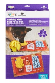 Rosewood Red Nina Ottosson Activity Matz Fast Food Fun Mat Dog Challenge - Image 1 of 5