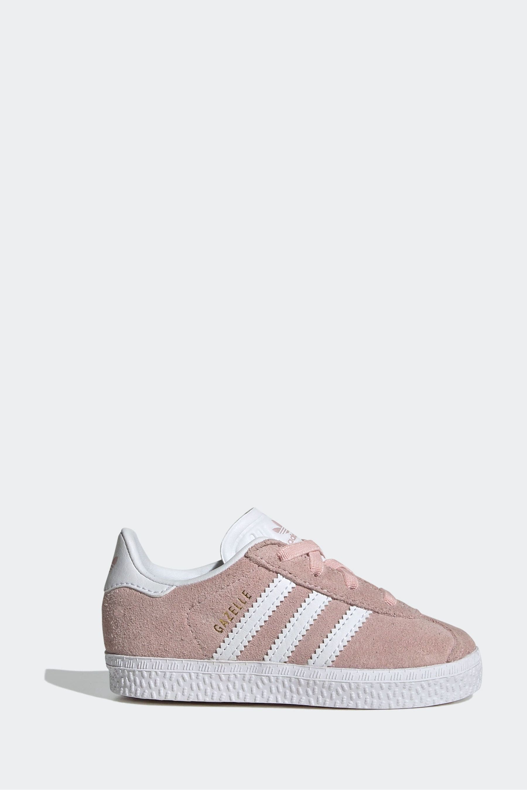 Buy adidas Originals Pink Gazelle Comfort Closure Elastic Trainers from Next USA
