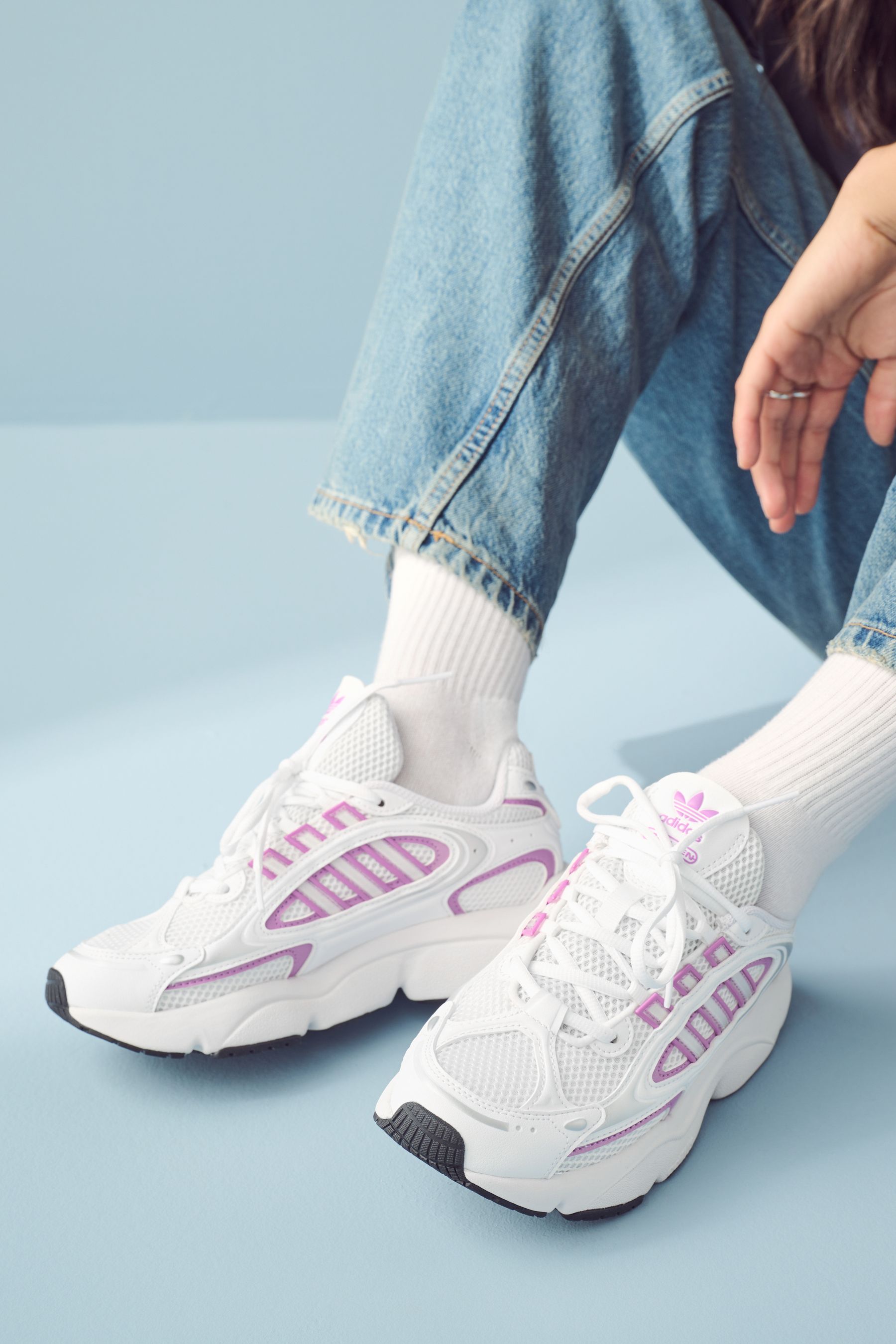 Buy adidas Originals White Ozmillen Shoes from the Next UK online shop
