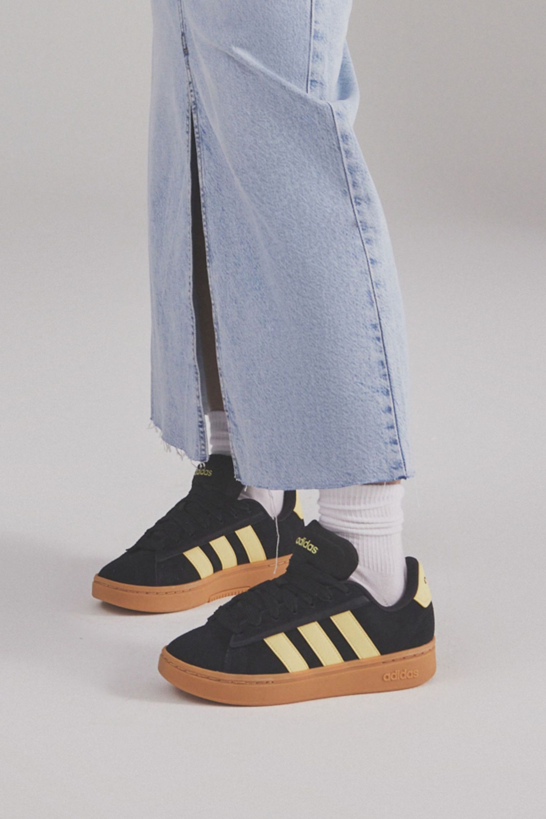 Adidas black grey deals