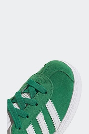 adidas Originals Green Gazelle Comfort Closure Elastic Trainers - Image 8 of 9