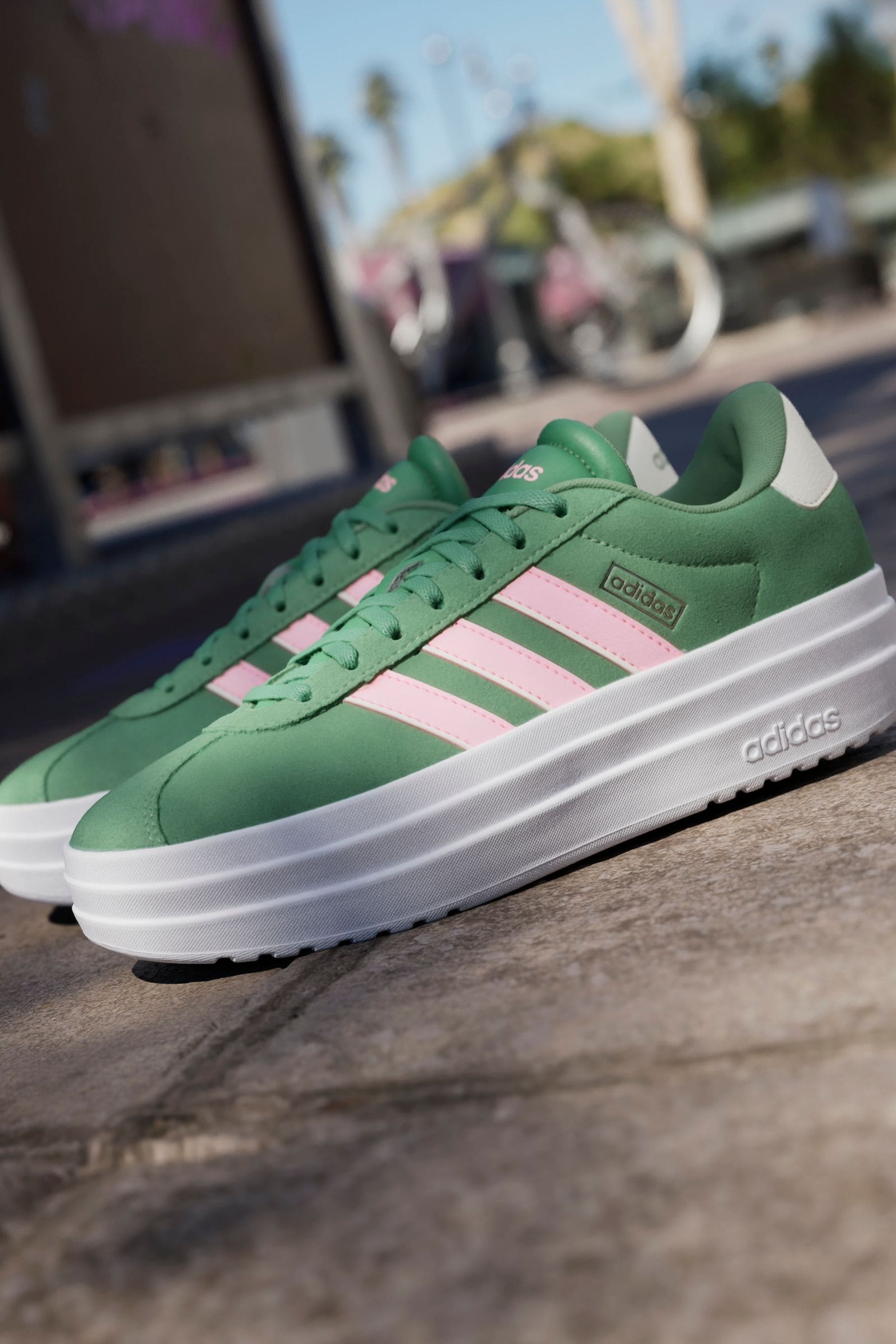 Adidas sleek green on sale