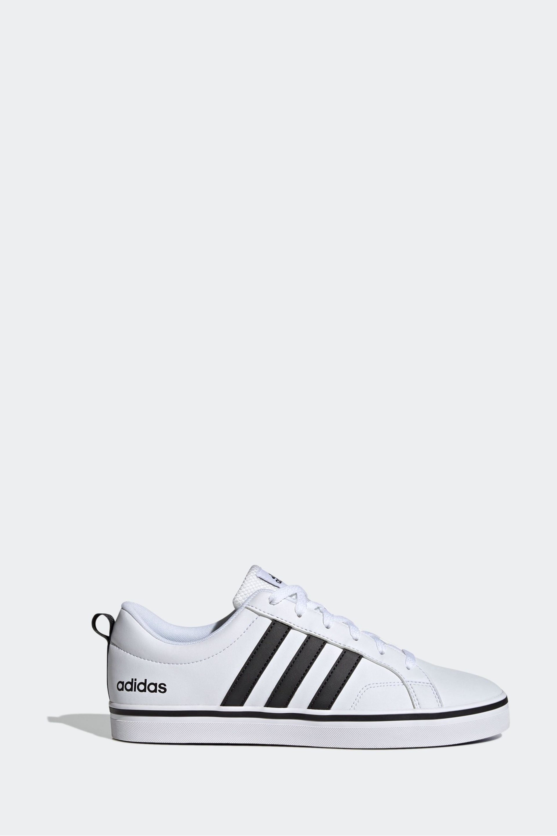 adidas White/Black Sportswear VS Pace Trainers - Image 1 of 9