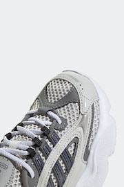 adidas Grey Ozmillen Trainers - Image 6 of 8