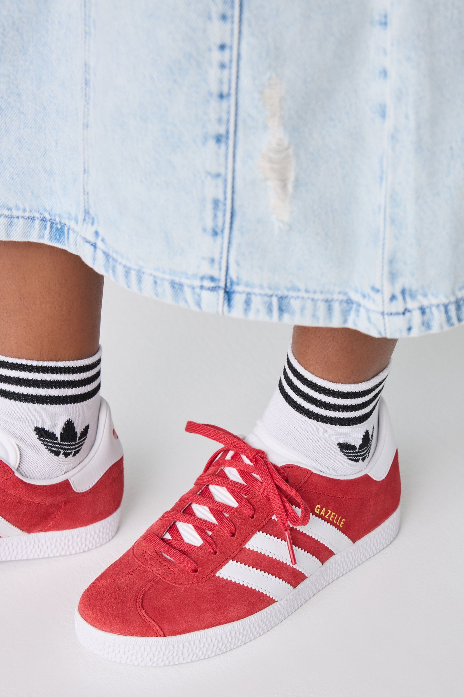 Adidas originals red cheap