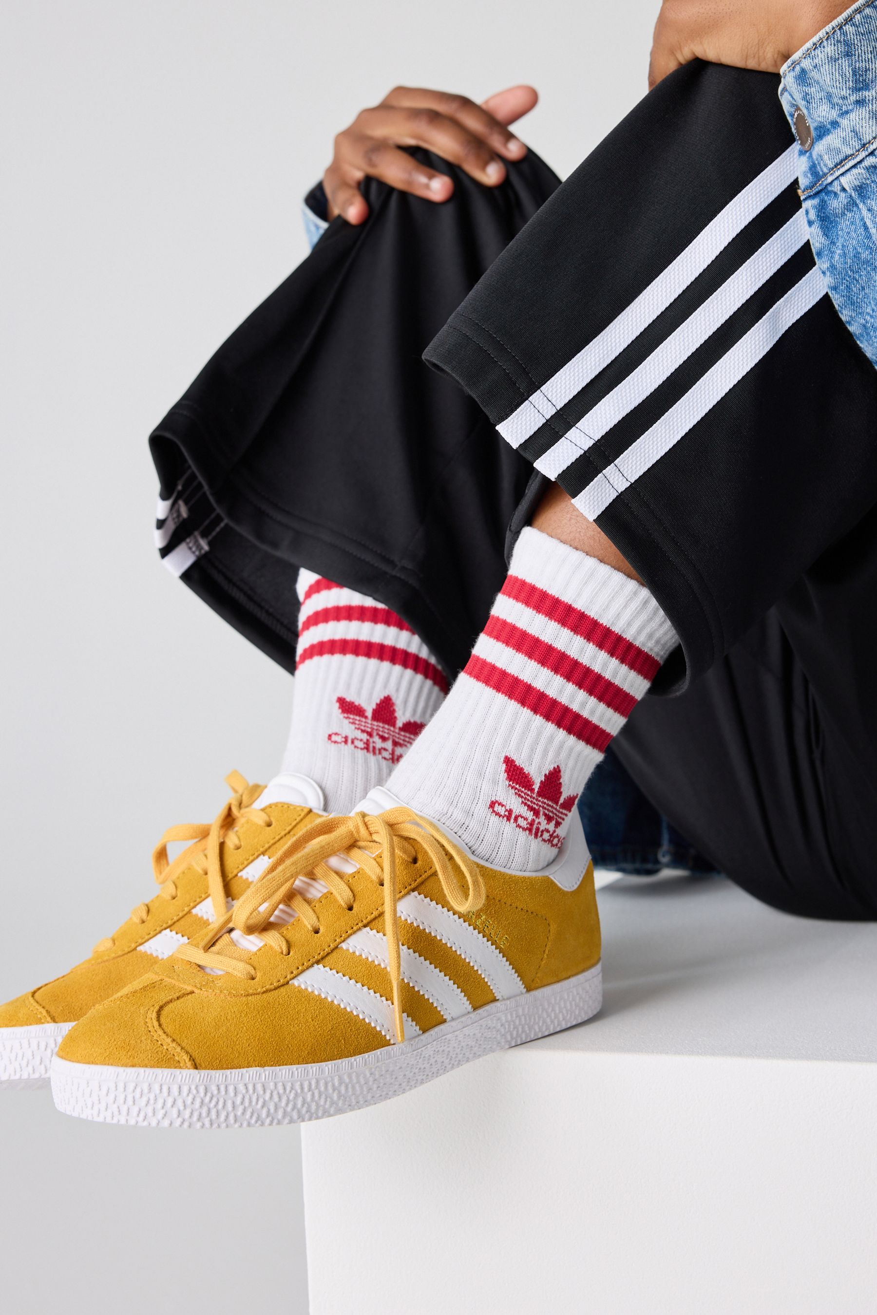 Buy adidas Originals Yellow Gazelle Trainers from the Next UK online shop