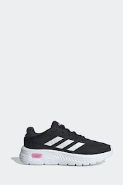 adidas Black Cloudfoam Comfy Trainers - Image 1 of 8