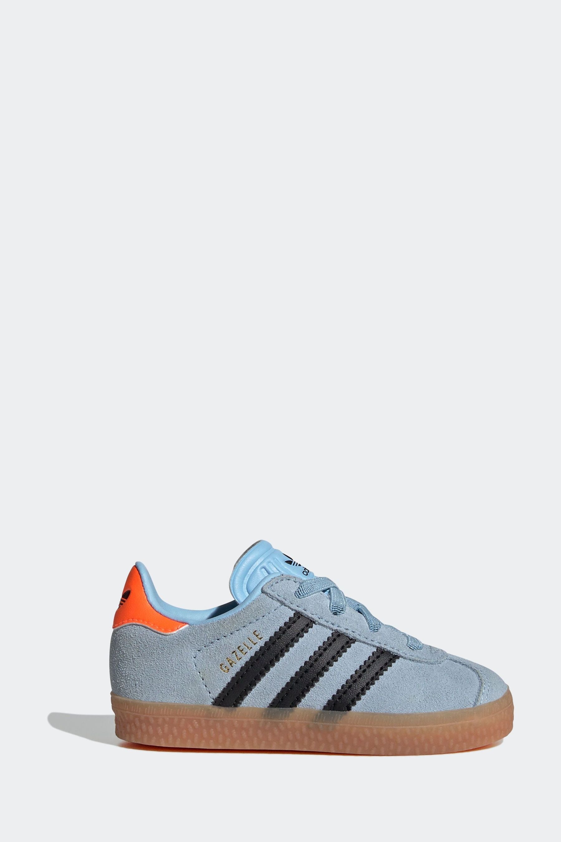 Buy adidas Originals Blue Gazelle Trainers from Next Luxembourg