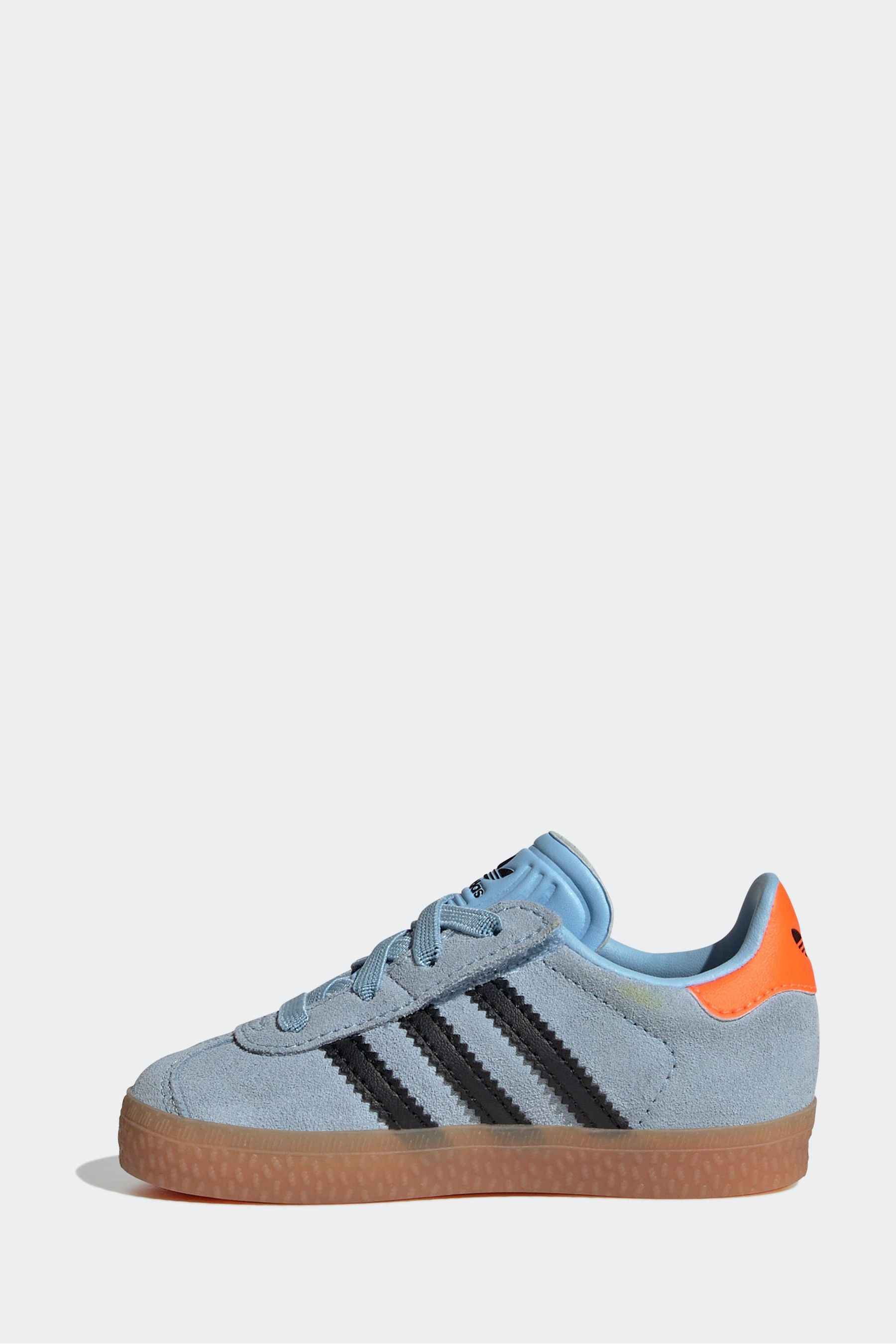 Baby blue adidas gazelle trainers outlet