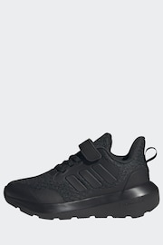 adidas Black Patent Fortarun 3.0 Trainers - Image 4 of 11